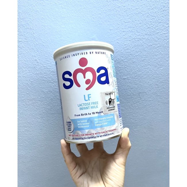 Sữa SMA Lactose free bất dung nạp nội địa Anh Quốc 400g date 2024!