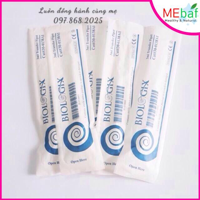 Ống bón sữa/thuốc Biologix 3ml