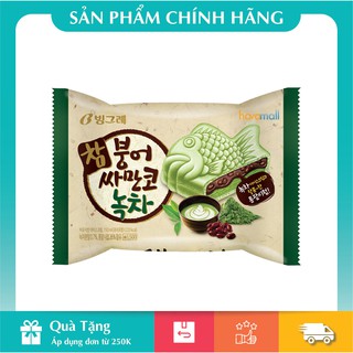 [CHỈ GIAO HCM] Kem Bánh Cá Trà Xanh Đậu Đỏ Binggrae 150ml
