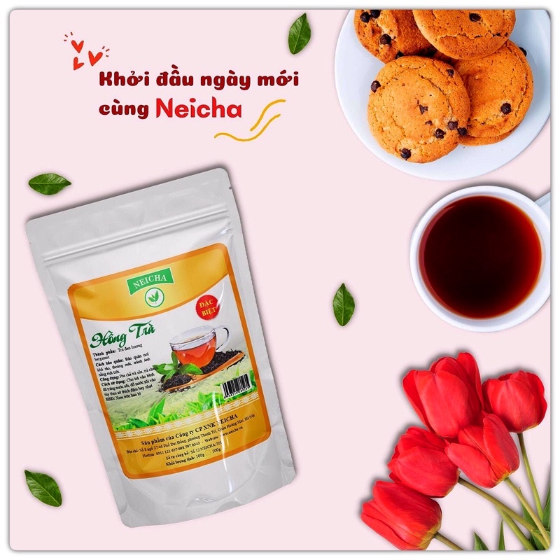 (100gr) Hồng trà/ Trà đen NGUYÊN LIỆU PHA TRÀ SỮA, TRÀ HOA QUẢ thơm ngon đặc biệt.