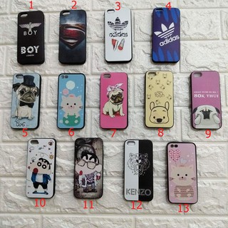 Ốp lưng iphone 5 chung với 5s ốp dẻo in nổi 6D nhiều mẫu hot