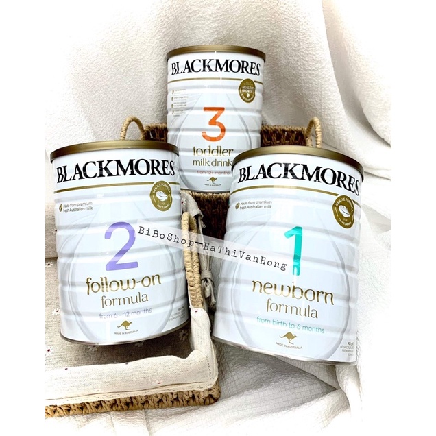 Sữa Blackmore số 1-2-3