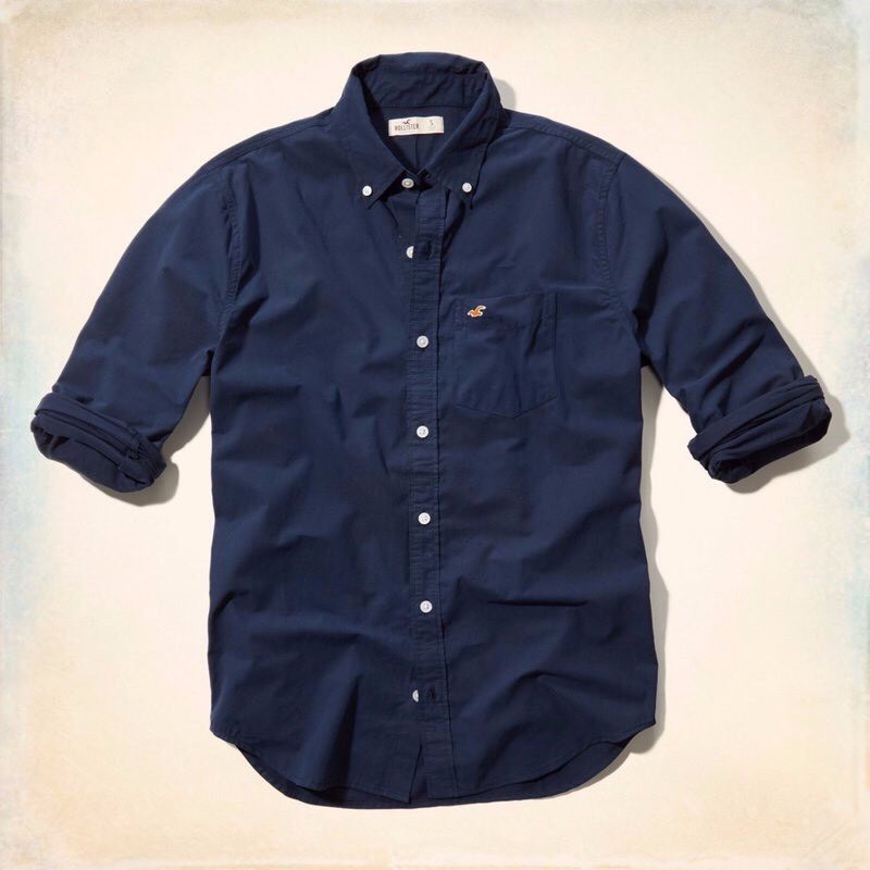 $ 9 Áo sơ mi nam Hollister thun kim cương co giãn cực đẹp y hình 100%, ngoài đẹp hơn trong hình giá rẻ.(được đổi trả) | BigBuy360 - bigbuy360.vn