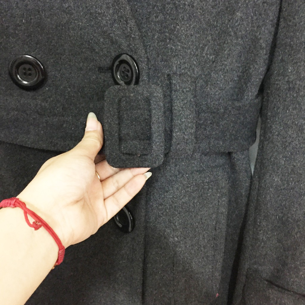 Áo dạ dáng dài-2hand