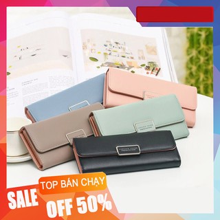 Ví cầm tay nữ, bóp cầm tay nữ MANZO 3 màu phong cách Hàn Quốc nhỏ gọn.