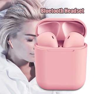Tai nghe bluetooth 5.0 không dây 12 màu macaron kèm mic