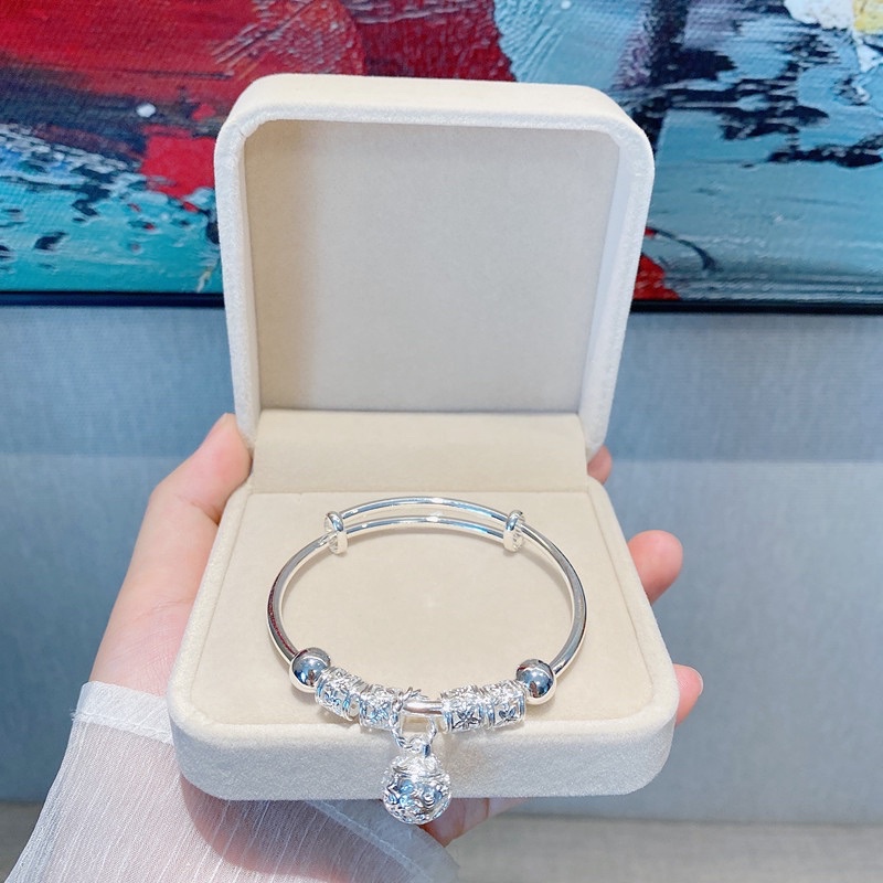 Lắc tay bạc s925 Vòng tay bạc Ý phong cách Pandora cho bạn nữ VPK06