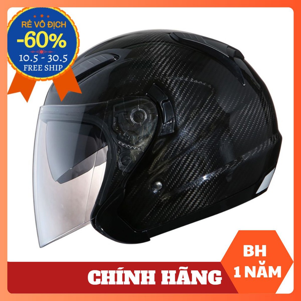 Mũ bảo hiểm Cacbon P915 Royal