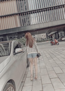 SET ÁO LEN KẺ 2 CHI TIẾT