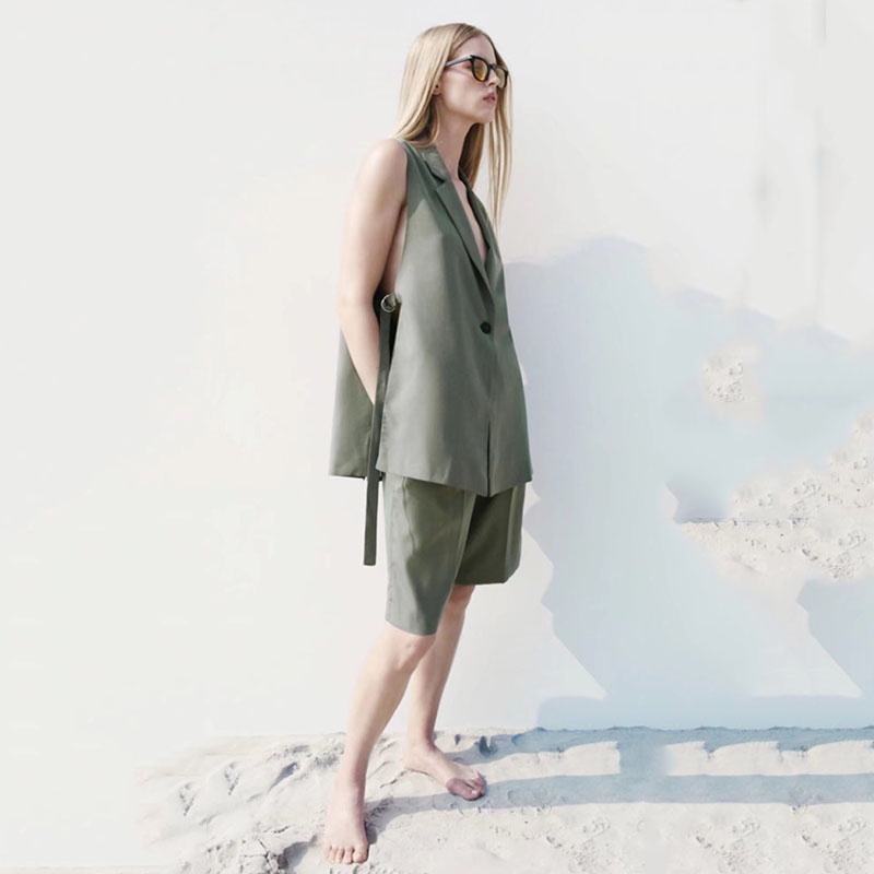 Zara Áo vest Không Tay Thời Trang Mùa Hè Cá Tính 2158878