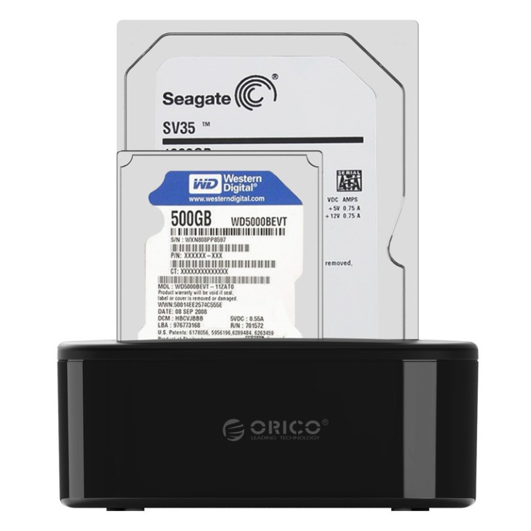 Ổ Cứng Hdd Và Ssd Orico 6218us3 2.5 / 3.5 Inch