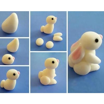 Bộ đất sét tự khô Nhật Bản 250G - Đất nặn tượng chibi, mô hình, nguyên liệu nhẫn chunky, hoa đất sét bền đẹp