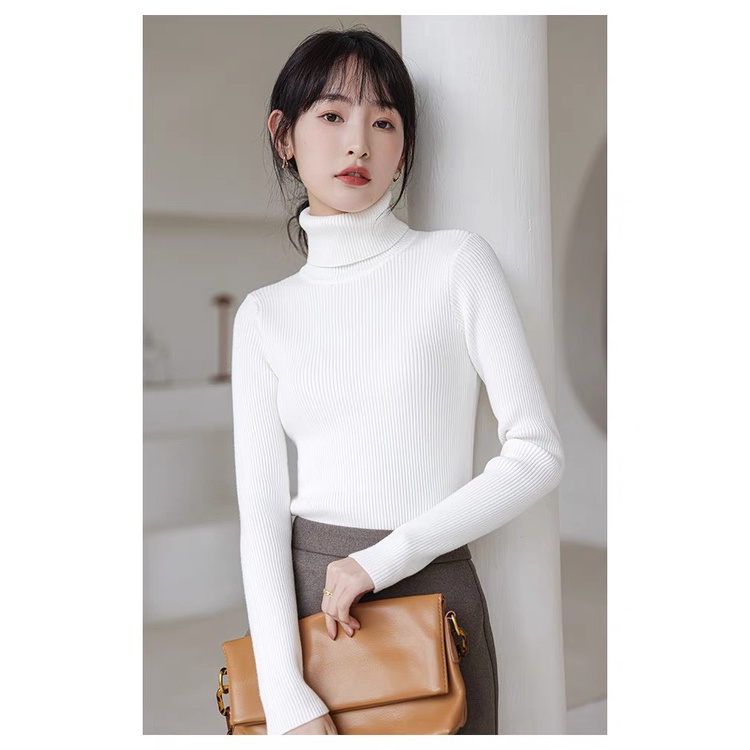 Áo len nữ Maika cổ lọ nhiều màu sắc siêu ấm và siêu mềm mịn, phụ kiện thời trang nữ YUNA