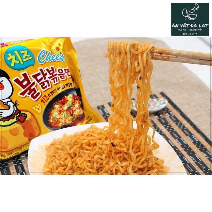 Mì cay hàn quốc samyang vị phô mai (mì trộn) 140g | BigBuy360 - bigbuy360.vn