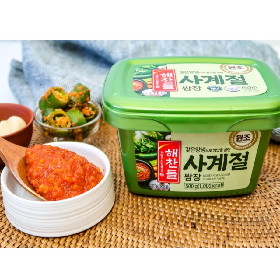 Tương chấm thịt nướng  Hàn Quốc Hộp 500g/170g