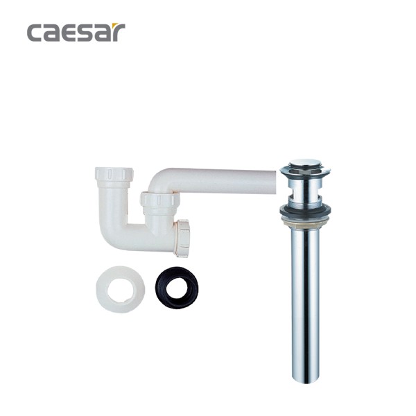 Bộ xi phông chậu rửa mặt BF602 (xả nhấn) Caesar