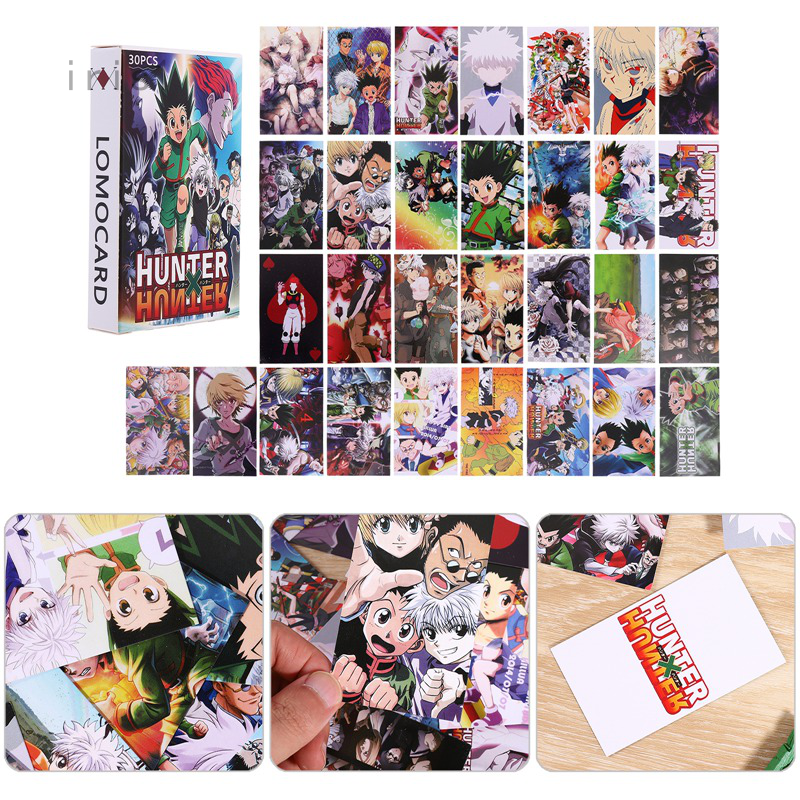 Hộp Bưu Thiếp In Hình Anime Hunter X Hunter
