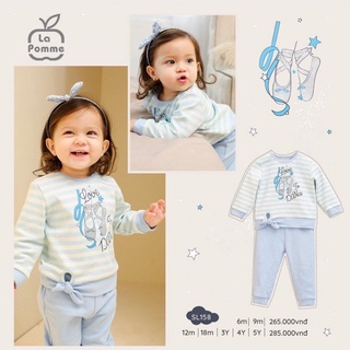Bộ dài tay Dancing shoes Lapome L158