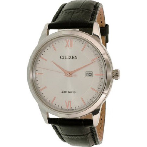 Đồng hồ nam Citizen chính hãng AW1236-11A, dây da