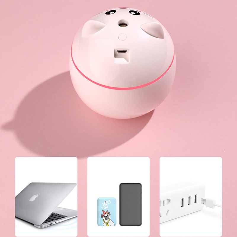 Máy phun sương tạo độ ẩm mini dung tích 300ml chất lượng cao