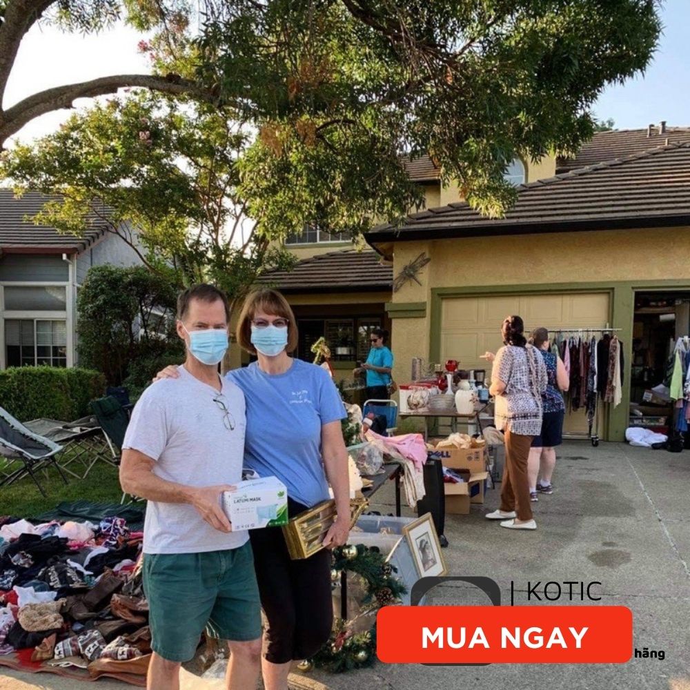 Khẩu trang thời trang kháng khuẩn chống bụi nắng cho nữ hàng xuất khẩu chính hãng Latumi