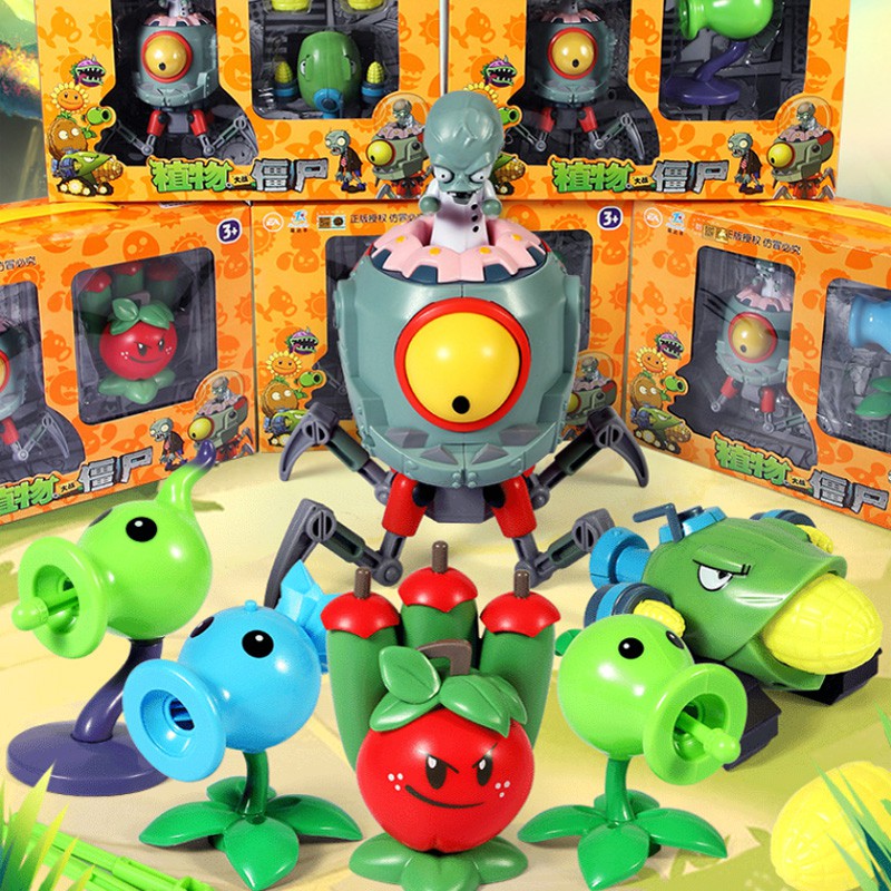 Mô hình đồ chơi thây ma trong plant vs zombie vui nhộn dễ thương