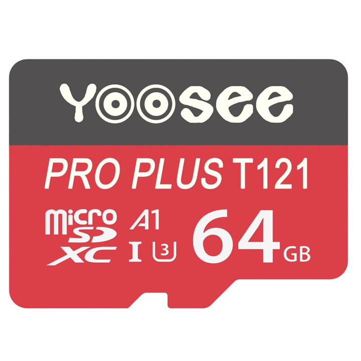 Thẻ nhớ 64GB Yoosee chuyên dụng - dùng cho điện thoại, camera, máy ảnh ... tốc độ cao - Bảo Hành 12 tháng