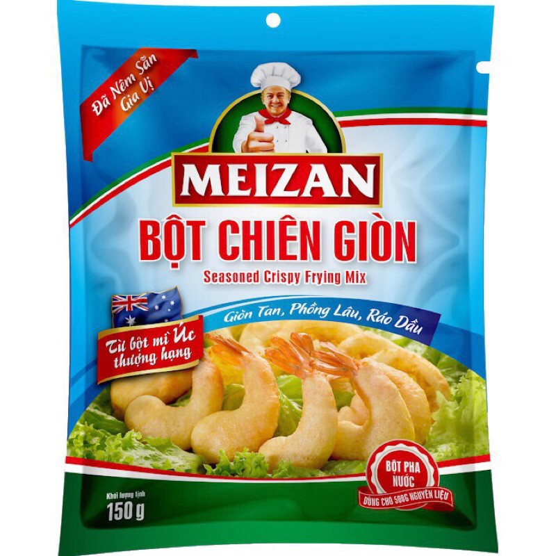Bột chiên giòn Meizan nêm sẵn gia vị 150g