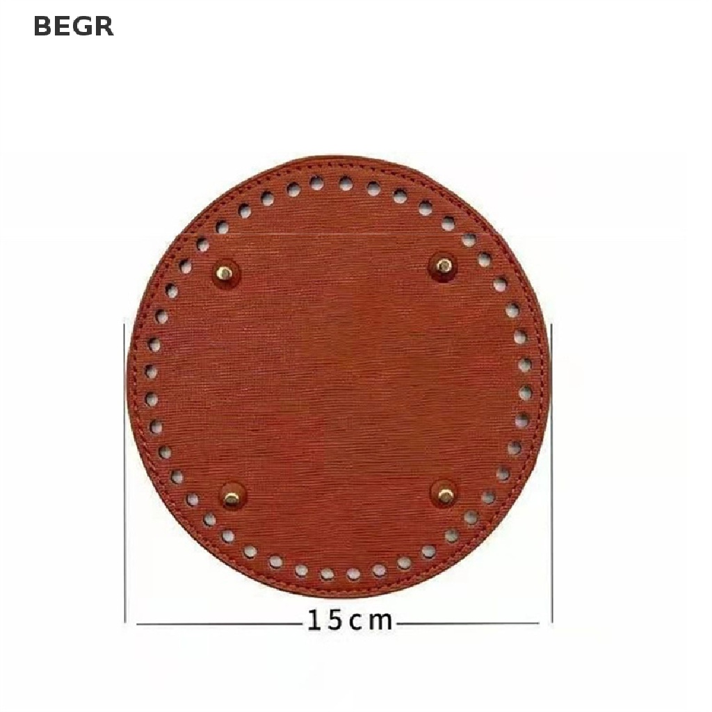 Đế Tròn Oval Bằng Da Làm Túi Xách DIY