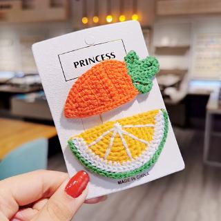 Kẹp Tóc Len Đan Thủ Công Phong Cách Hàn Quốc Cho Nữ