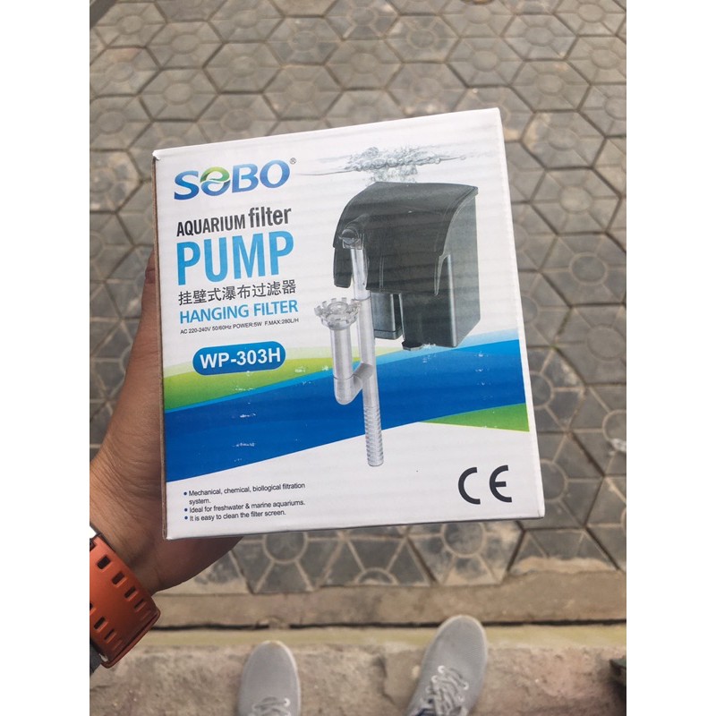 Lọc thác(treo)Sobo WP-303h,dùng cho bể cá cảnh