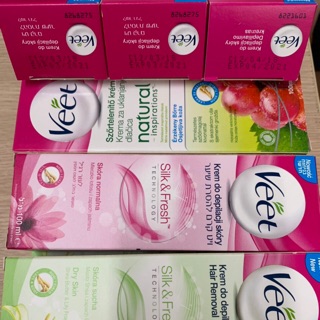Kem Tẩy Lông Veet 100ml Hàng chuẩn Anh cho da nhạy cảm