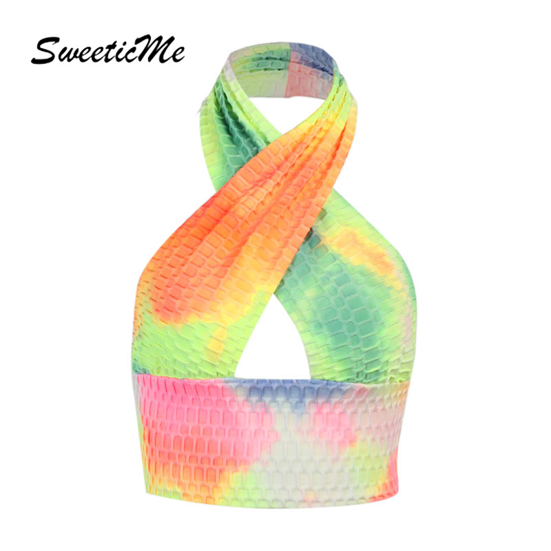 Áo Sát Nách Dáng Ôm Hở Lưng Phong Cách Đường Phố Quyến Rũ Cho Nữ 2021