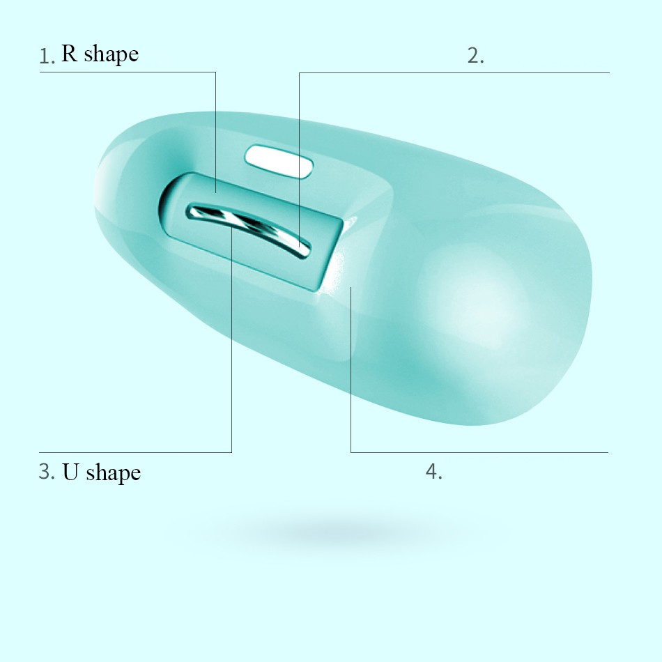 From Xiaomi Youpin Mr.Handx Máy cắt móng tay sạc USB dành cho em bé