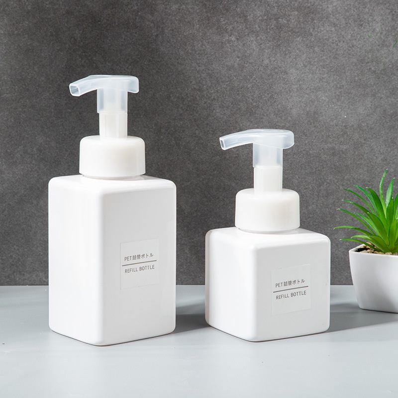 Bình chiết, chai chiết tạo bọt 250ml, 450ml, nhiều màu