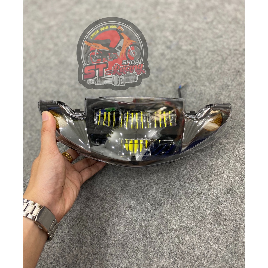 Chóa Đèn Pha Led Sirius RC Hai Tầng Siêu Sáng