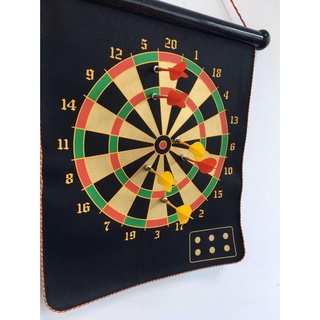 (LOẠI ĐẠI KÈM 6 TIÊU) ĐỒ CHƠI PHI TIÊU NAM CHÂM 2 MẶT BÁM DÍNH SIÊU TỐT KÍCH THƯỚC 45X37 CM, do choi phi tieu