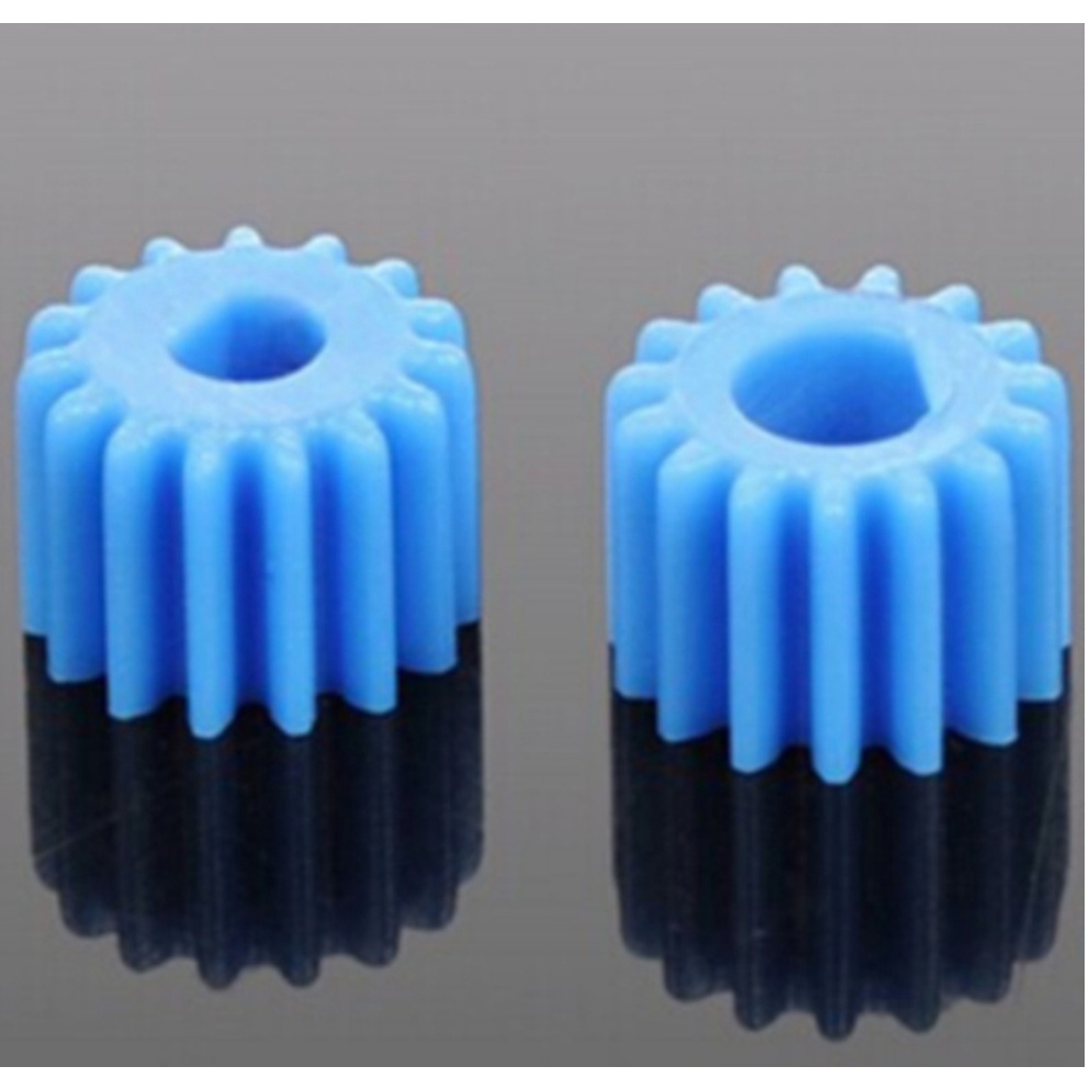 Bánh răng nhựa 12 - 15 răng lỗ D trục 3mm 4mm cho động cơ giảm tốc,giá bán lẻ 1 cái