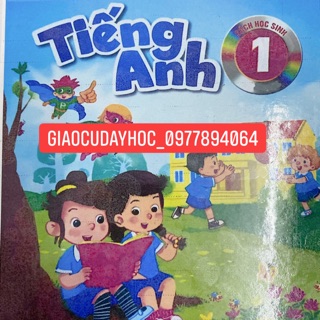 FLASHCARD TIẾNG ANH LỚP 1-  BGD -Hoàng Văn Vân ( Giấy 300 cán bóng)