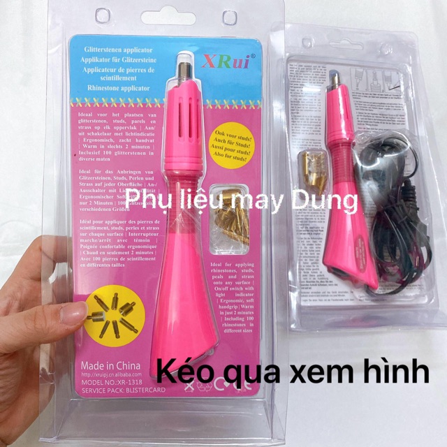 Bút ủi đính đá/ cườm nhiệt
