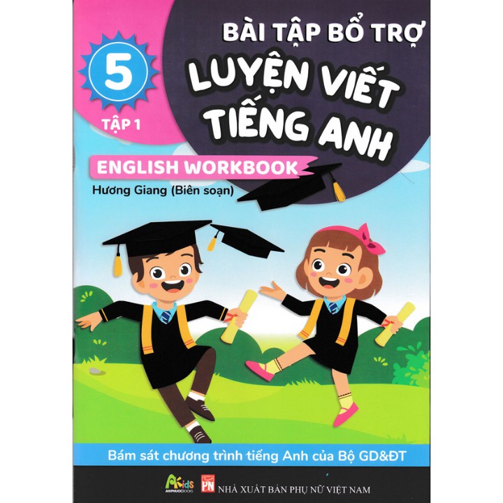 Sách - Bài tập bổ trợ luyện viết Tiếng Anh - English workbook lớp 5 - tập 1