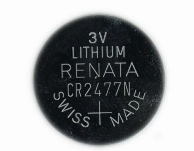 Pin CR2477N Renata 3v Lithium chính hãng vỉ 1 viên - pin nồi cơm điện tử