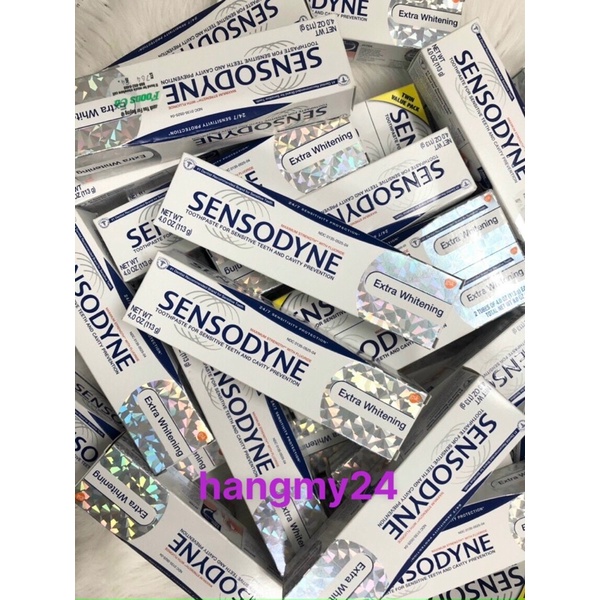 Kem đánh răng dành cho răng nhạy cảm Sensodyne Extra Whitening 113g
