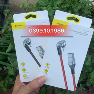 Cáp Lightning chuyên game Baseus U-Shaped cho IP, Ipad
