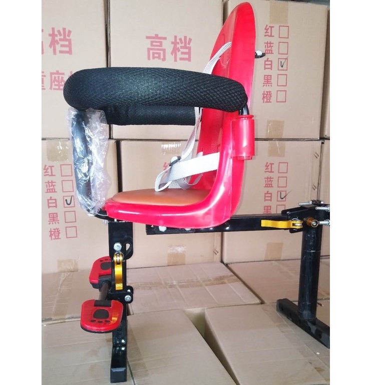 Ghế Ngồi An Toàn Gấp Gọn Gắn Trên Xe Đạp, Xe Đạp Điện, Xe Máy Điện Dành Cho Trẻ Em