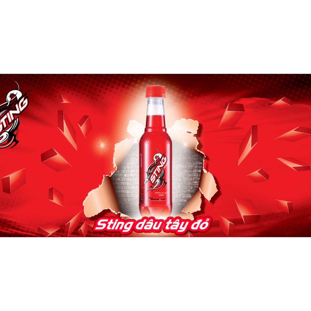 NƯỚC TĂNG LỰC STING ĐỎ/ VÀNG 330ML