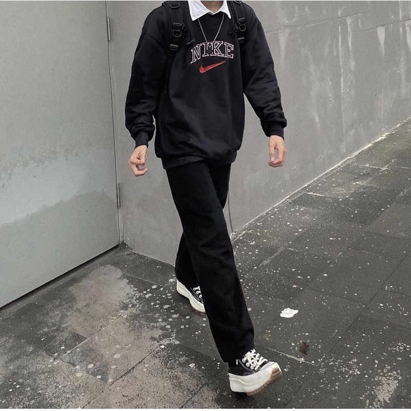 ÁO SWEATER N|KE BLACK RED 🖤