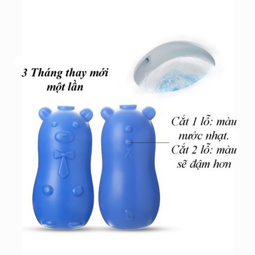 Chai thả bồn cầu heo, lọ tẩy toilet khử mùi, diệt khuẩn