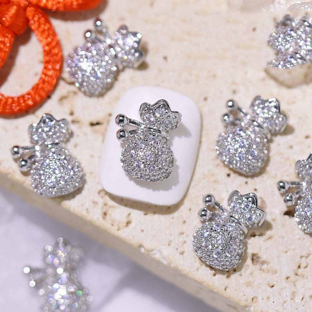 Phụ Kiện Trang Trí Móng Tay Nghệ Thuật Bằng Hợp Kim 3D DIY