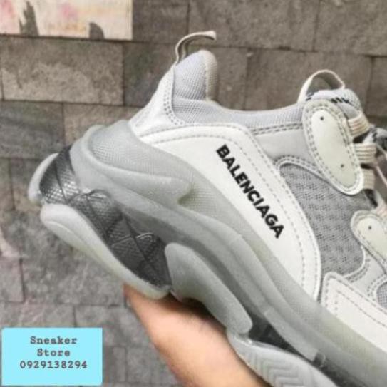 𝐒𝐀𝐋𝐄🌺𝐓Ế𝐓 Sneaker giá rẻ  Giầy balenciaga xám đế trong 1:1 ( full box + free ship ) uy tin . 2020 ✔️ 2020 new . ! ..